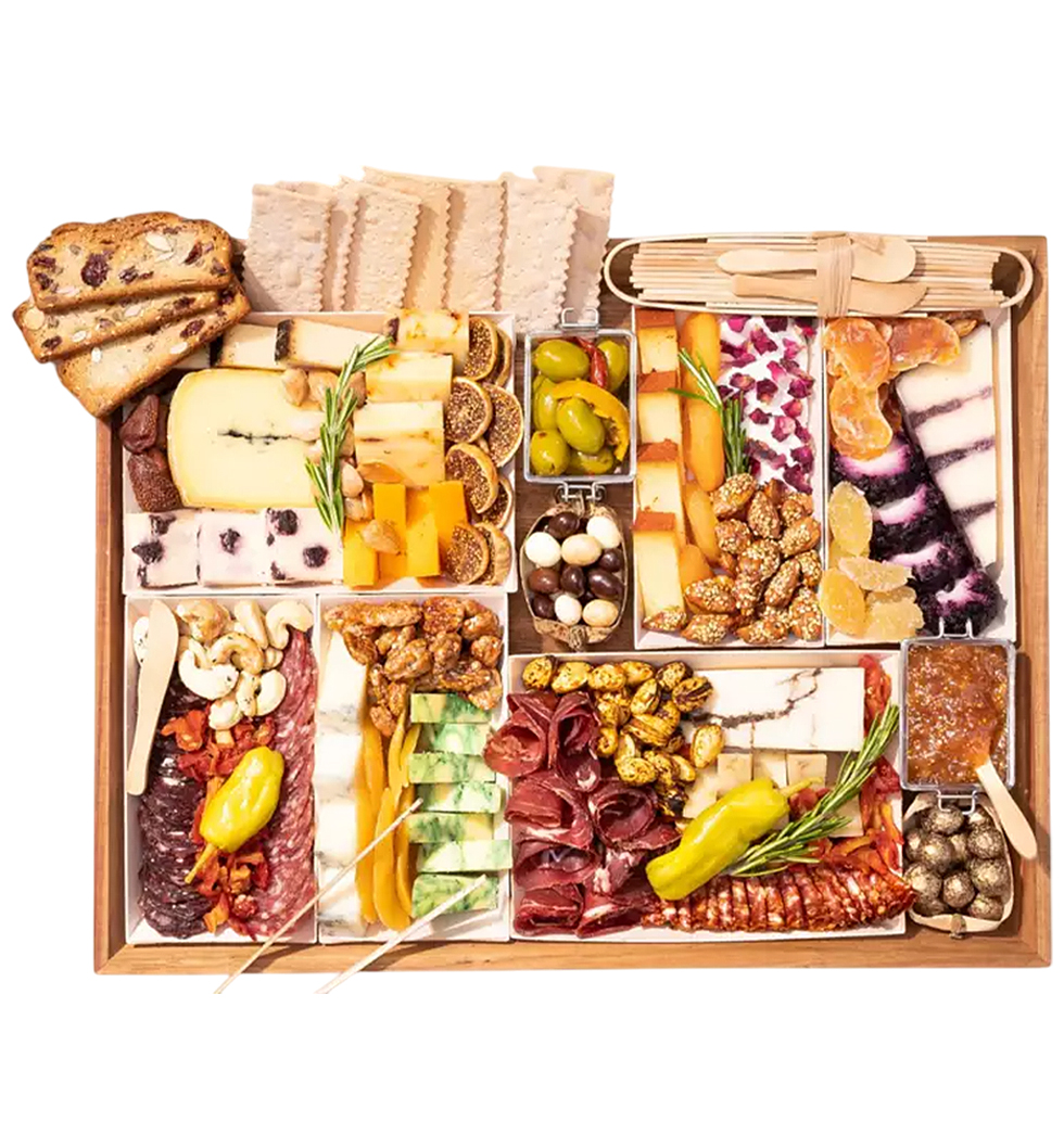 Delectable Cheese & Charcuterie Delight