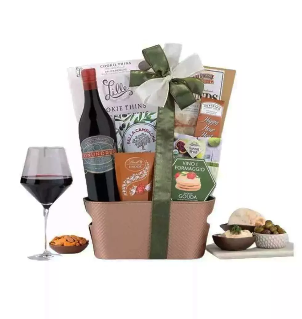 Deluxe Coffee and Gourmet Treats Gift Basket