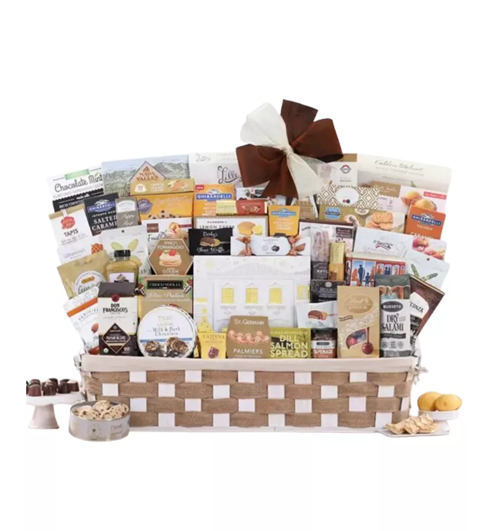 Deluxe Gourmet Gift Basket