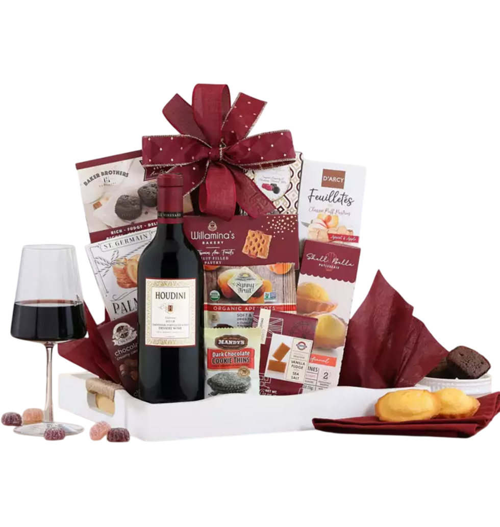 Divine Indulgence Chocolate Wine Gift Set