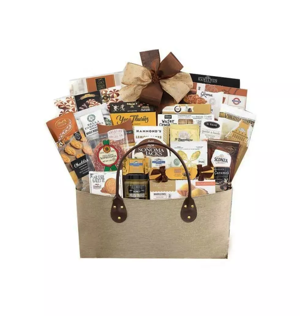Excellent Gourmet Choice Gift Basket