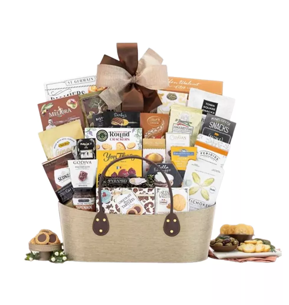 Excellent Gourmet Choice Gift Basket