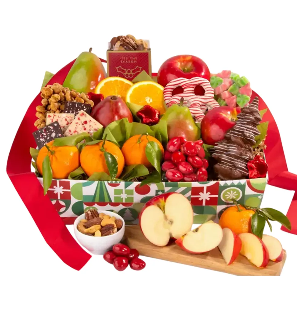 Exotic Fruits & Gourmet Treats Combo