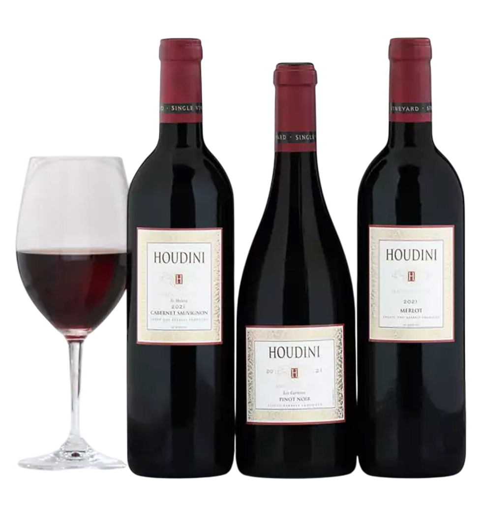 Elegant Napa Valley Wine Trio