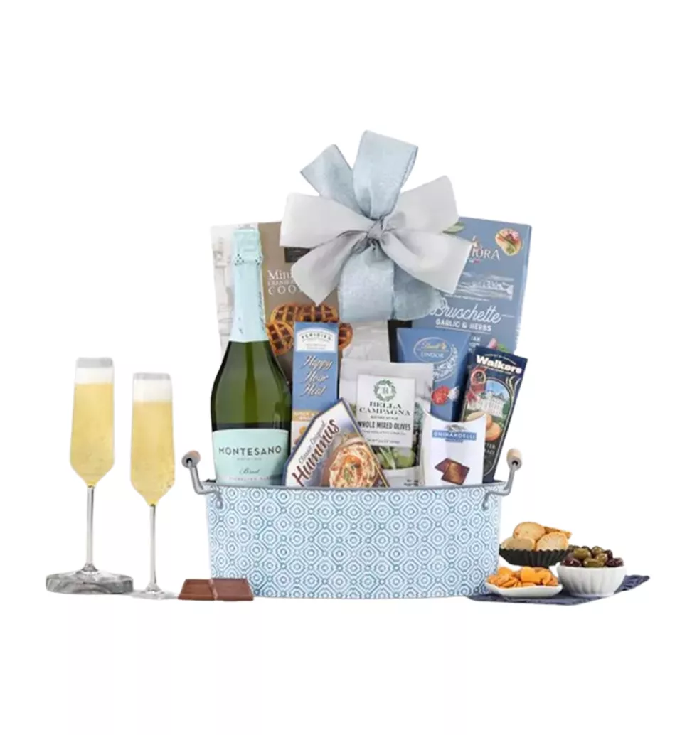 Kosher Chardonnay Wine Gift Basket