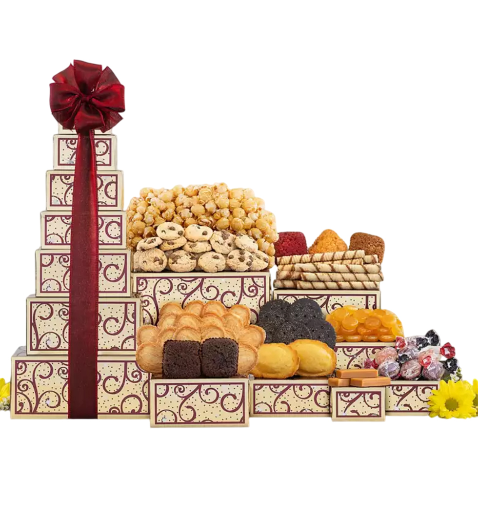 Lovely Chocolates And Sweets Tower