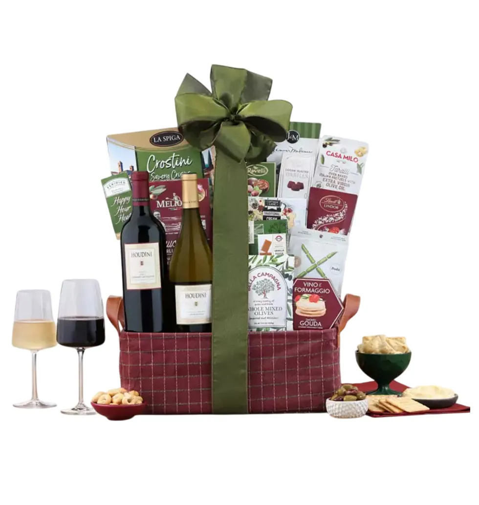 Cabernet & Chardonnay Gourmet Indulgence Hamper