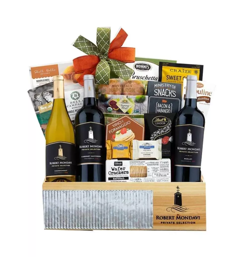 Royal Robert Mondavi Private Selection Wine Gift Basket