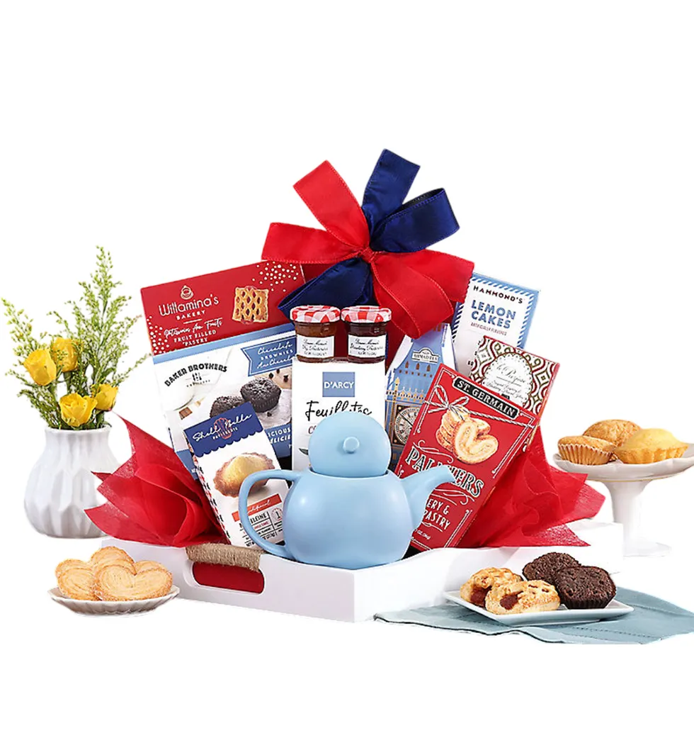 Premium Tea & Pastry Indulgence Pack