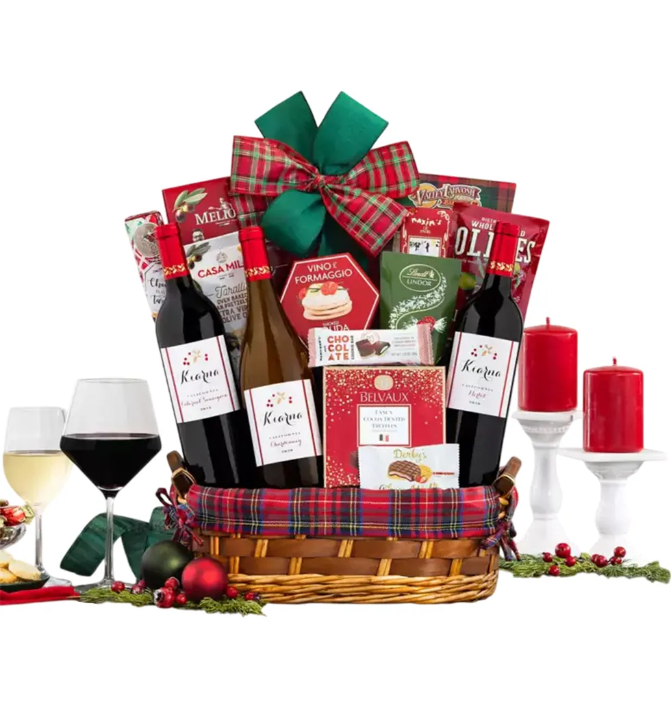 Elegant Wine & Snack Collection