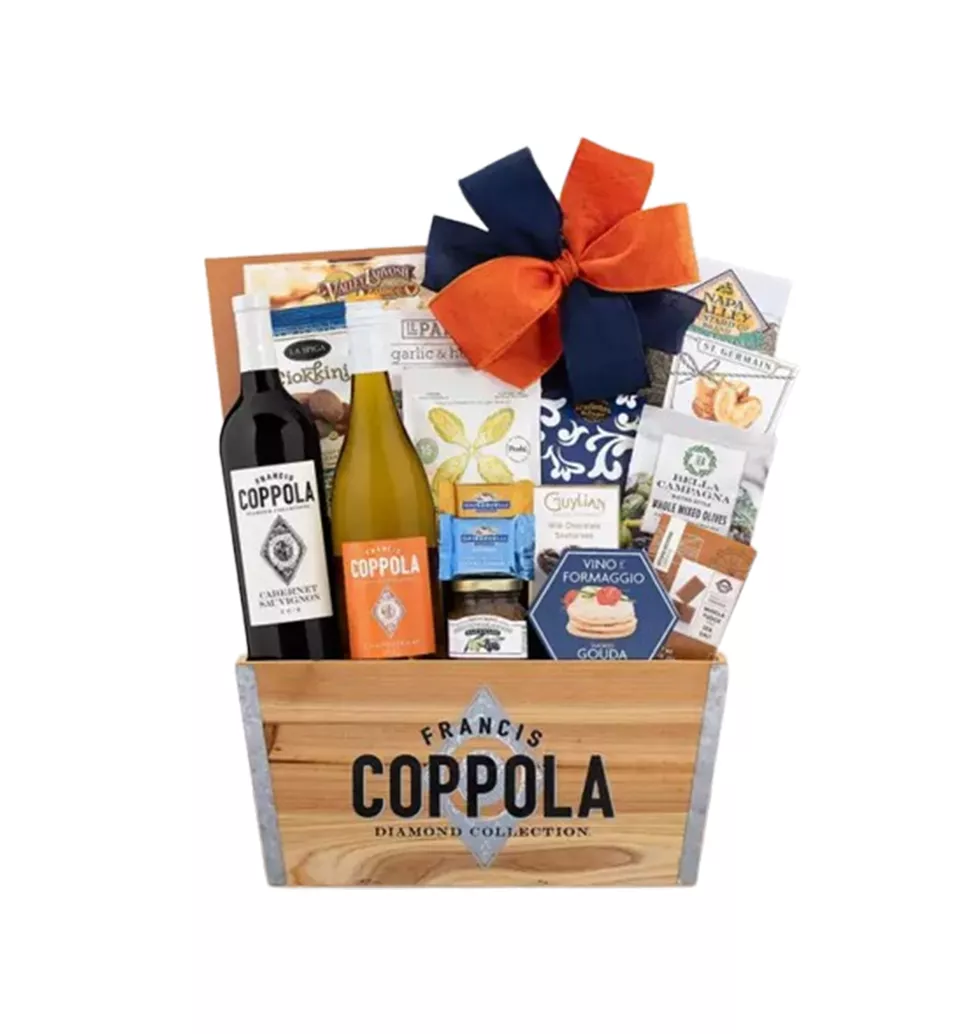 Vintners Gourmet Selection Basket