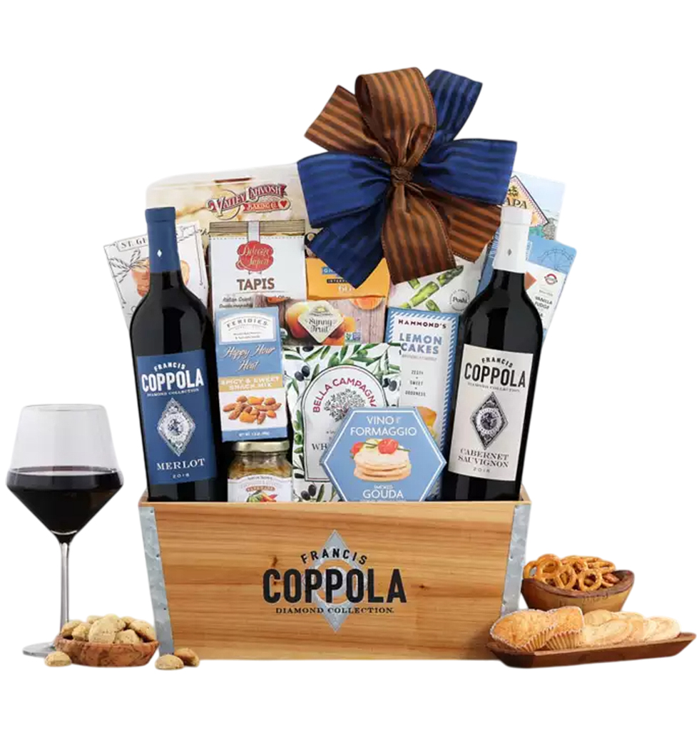Elegant Coppola Duet & Gourmet Goodies
