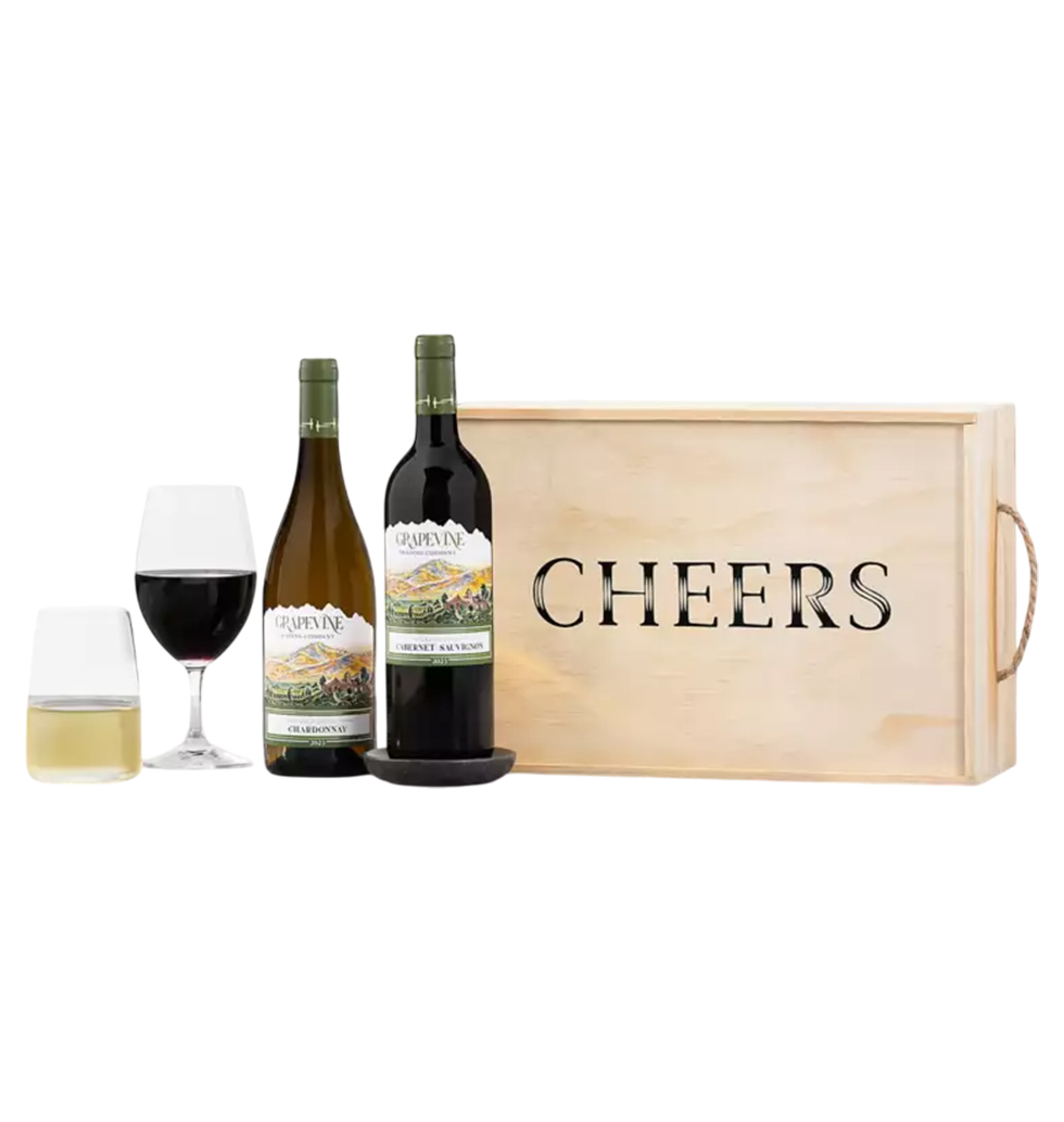 Elegant Duo Wine Gift Set