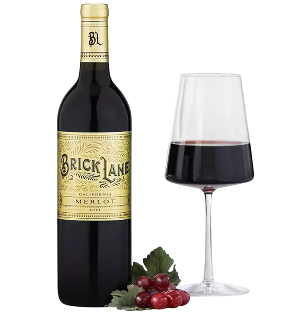 Elegant Brick Lane Merlot Gift