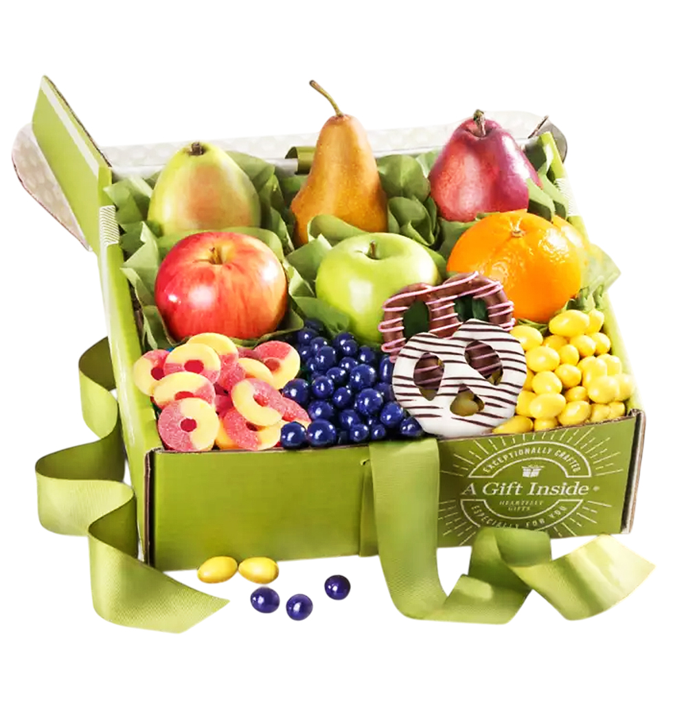 Seasonal Fruit & Chocolate Surprise