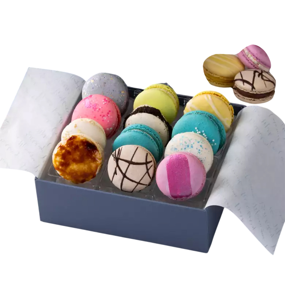 Colorful Gourmet Macaron Gift Box