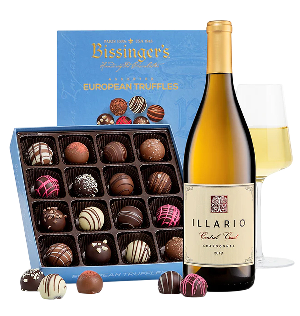 Wine & Chocolate Luxury Combo