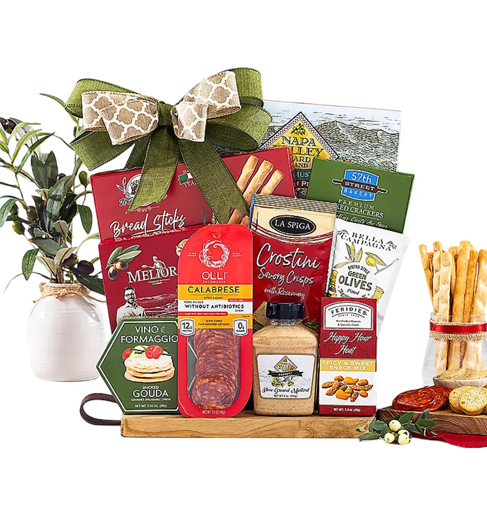 Cheese Lover’s Gourmet Snack Hamper