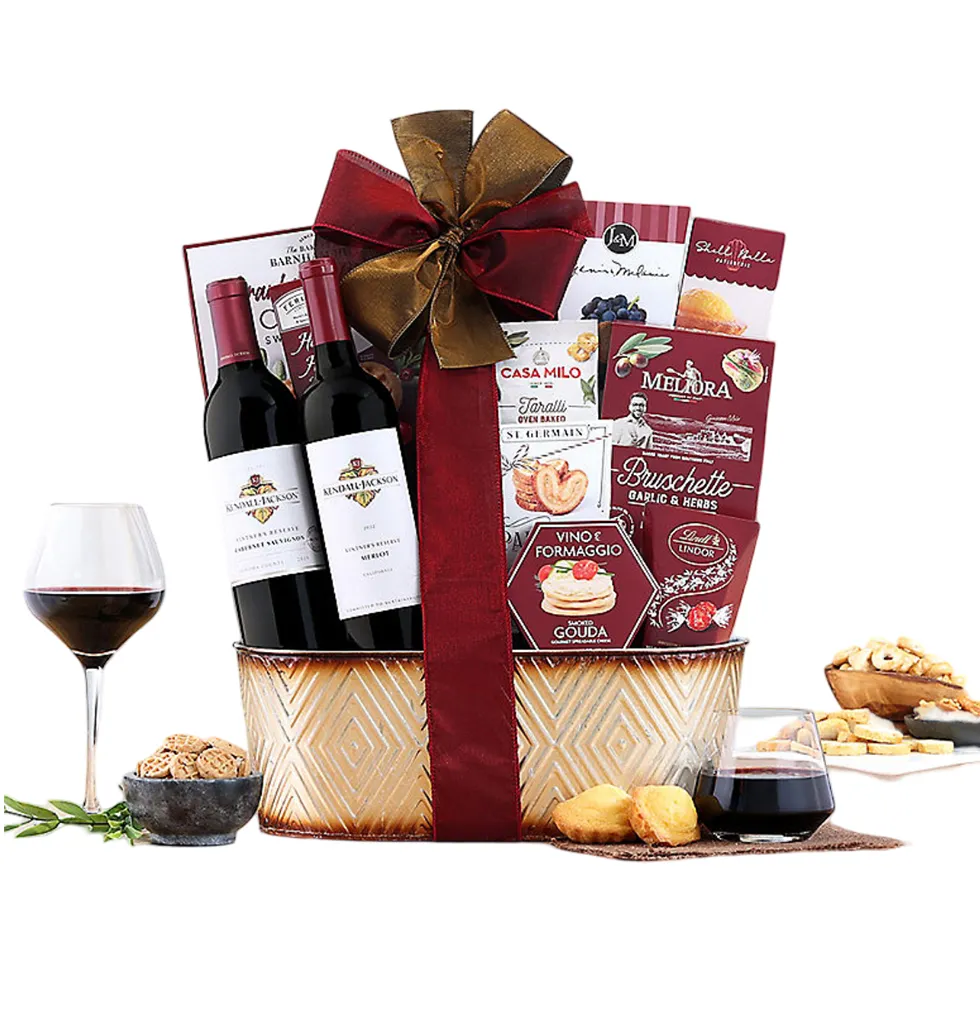 Classic Wine & Snack Gift Pack