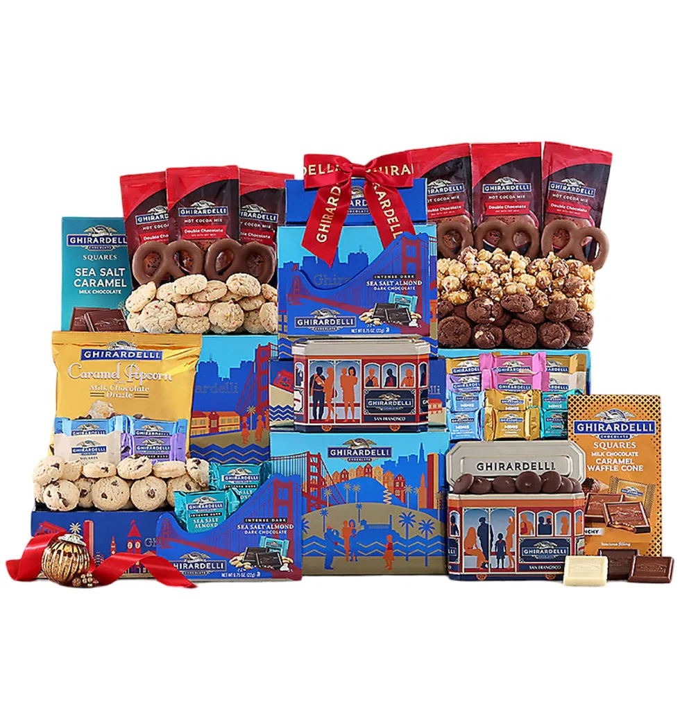 Chocolate Lover’s Snack Gift Basket