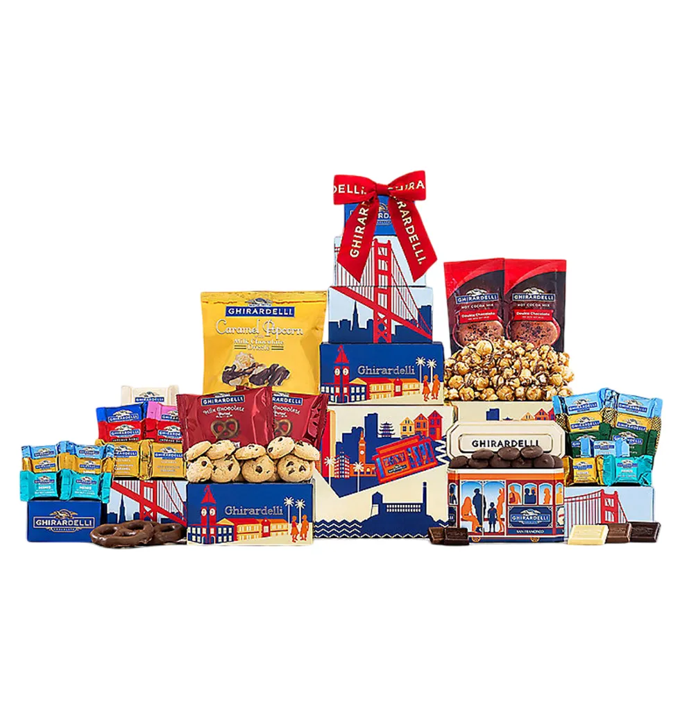 Ghirardelli’s Grand Chocolate Experience Tower