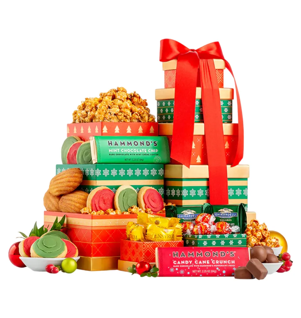 Holiday Delights Gift Tower