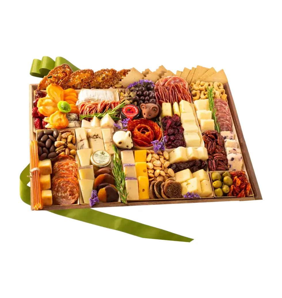 Luxurious Christmas Artisanal Cheese Feast