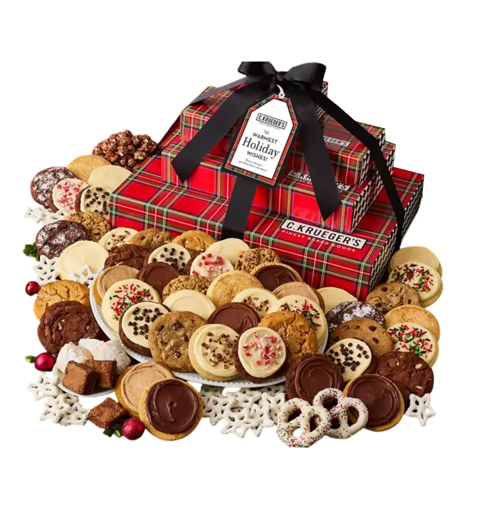 Holiday Cookie & Snack Stack