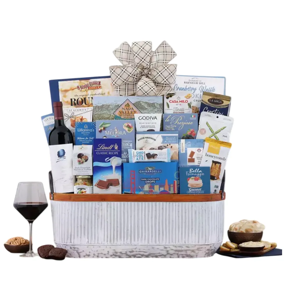 Elegant Christmas Wine & Gourmet Indulgence