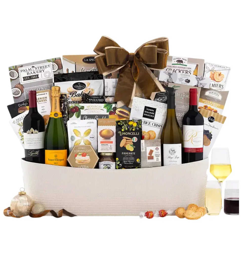 Multi-Wine & Artisan Snack Hamper