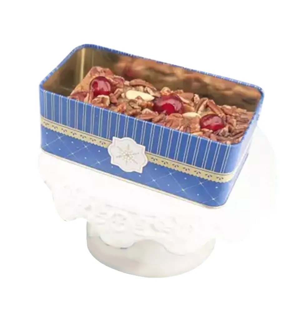 Premium 1lb Fruitcake Gift Tin