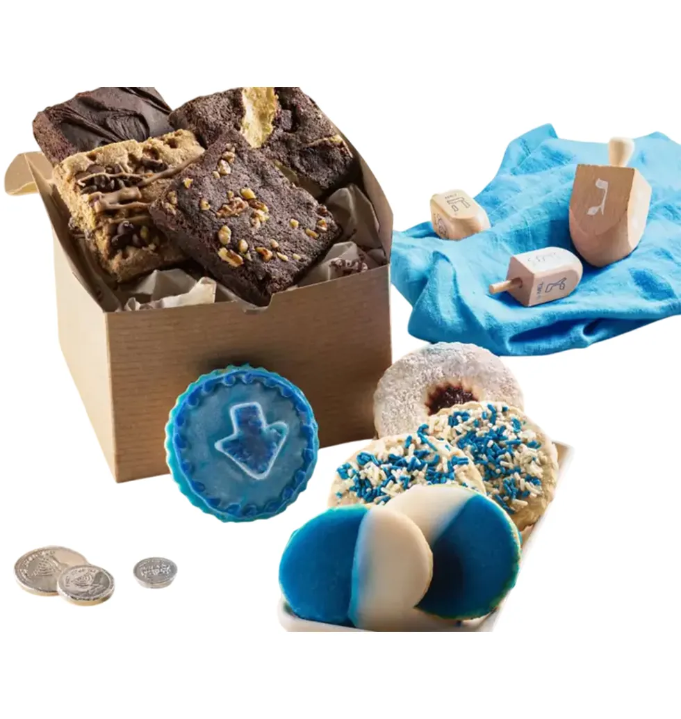 Hanukkah Celebration Cookies & Brownies Hamper