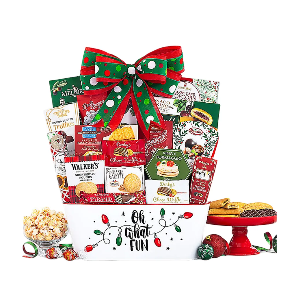 Winter Wonderland Treat Basket