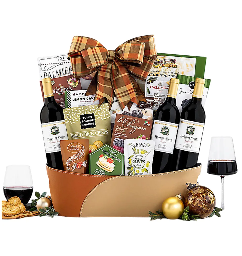 Gourmet Hobson Wine Delight Gift Set