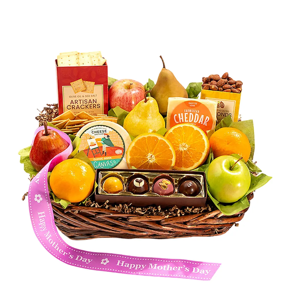 Deluxe Mother’s Day Gourmet Snack Basket