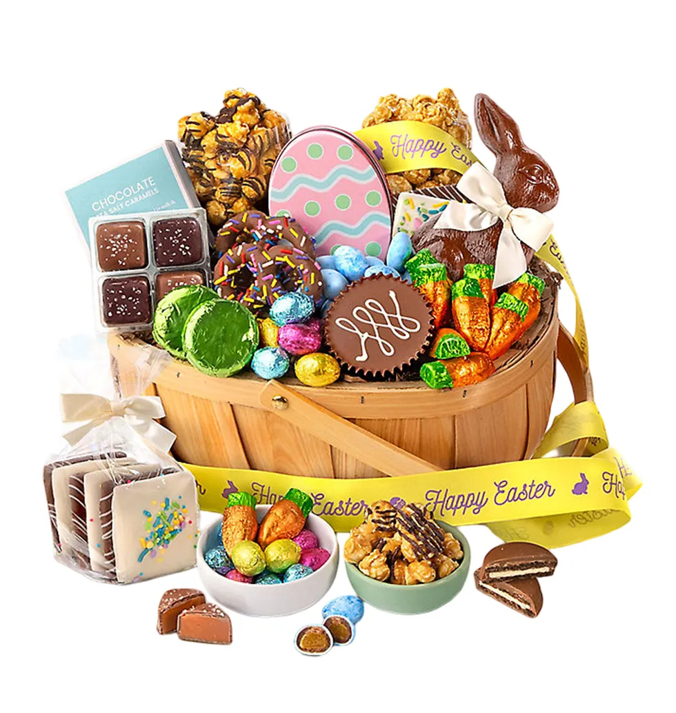 Springtime Treats Chocolate Basket