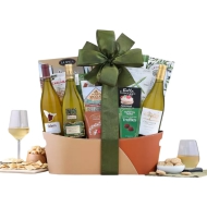 Elegant Chardonnay & Snack Selection Hamper