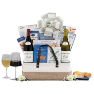 Parisian Wine & Treats Gift Set