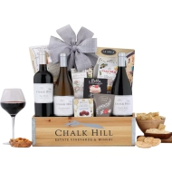 Premium Wine Trio & Treats Set